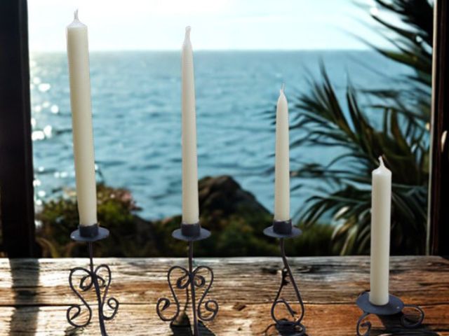 Velas cilindricas diámetro 1,5cm