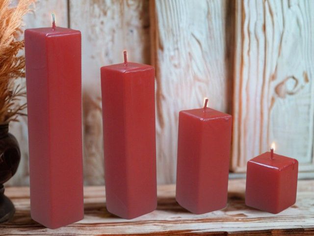 Velas de Base Cuadrada