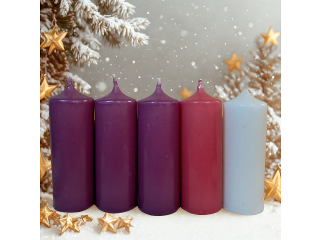 Set para Corona de Adviento Velones