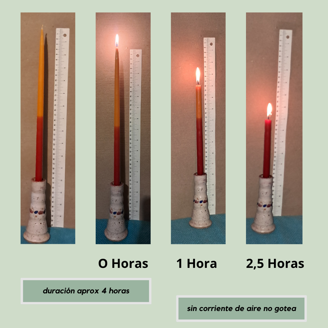Velas para la Candelaria (artesanales)