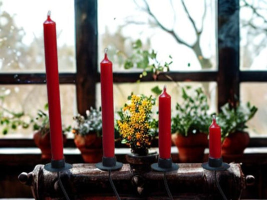 Velas cilindricas diámetro 2.3cm