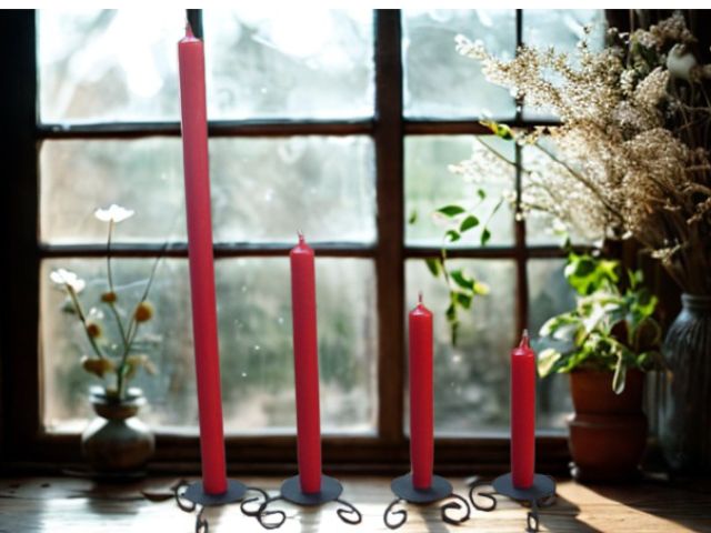 Velas cilindricas diámetro 1,5cm
