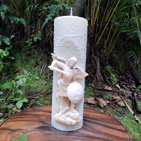 Cirio con Arcángel Miguel