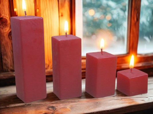 Velas de Base Cuadrada