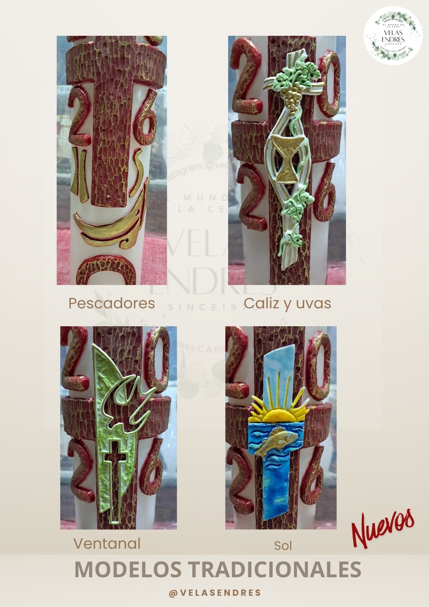 Cirios tradicionales